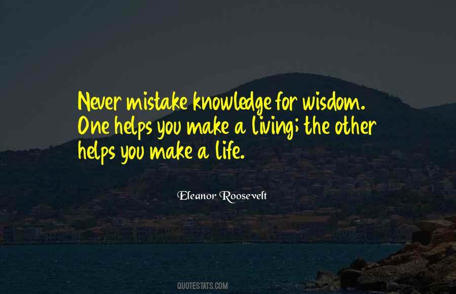 Make One Mistake Quotes #1116410