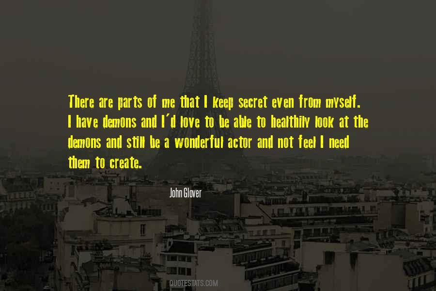 Parts Of Me Quotes #1551195