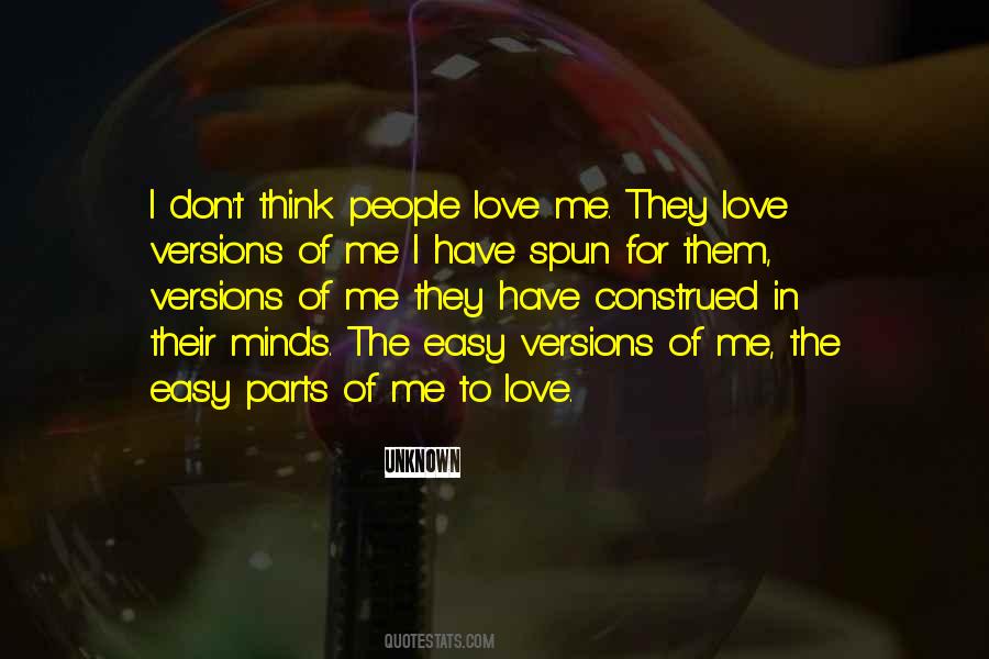 Parts Of Me Quotes #1576887