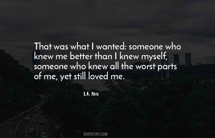 Parts Of Me Quotes #1647222