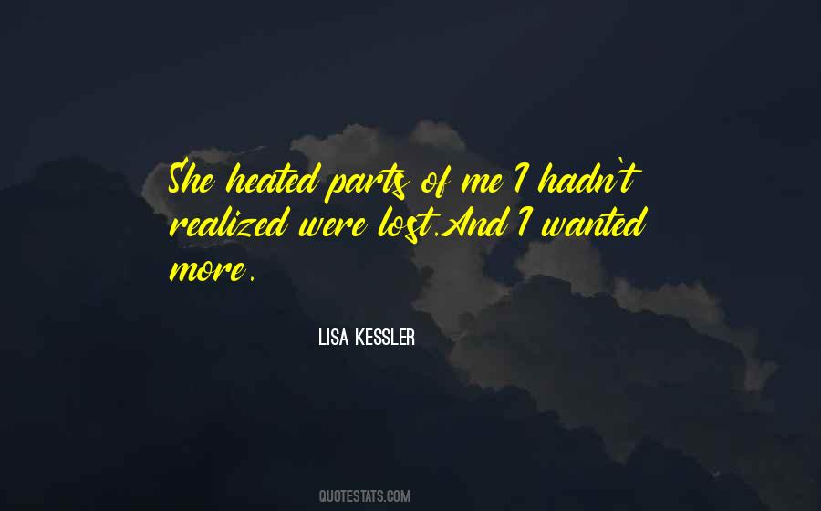 Parts Of Me Quotes #1741417