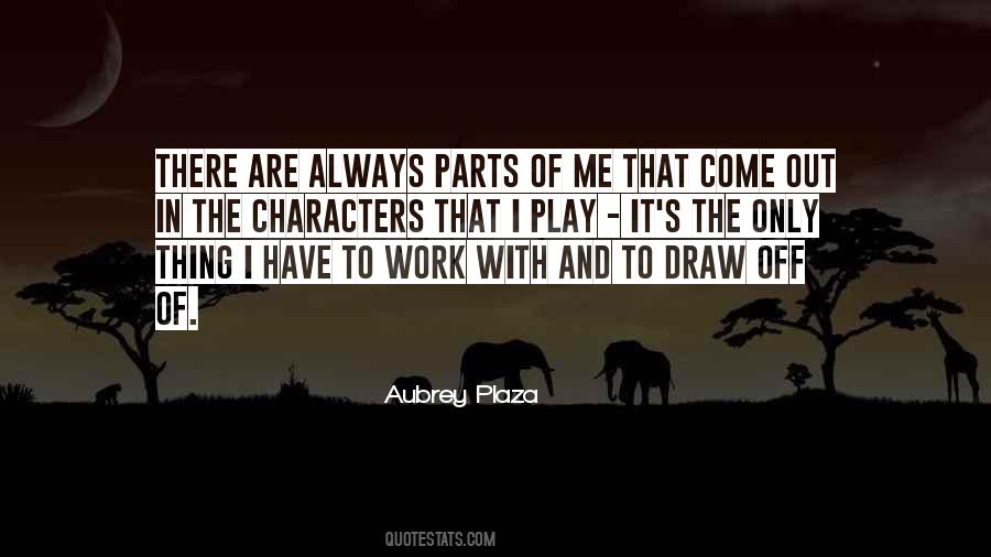 Parts Of Me Quotes #866060