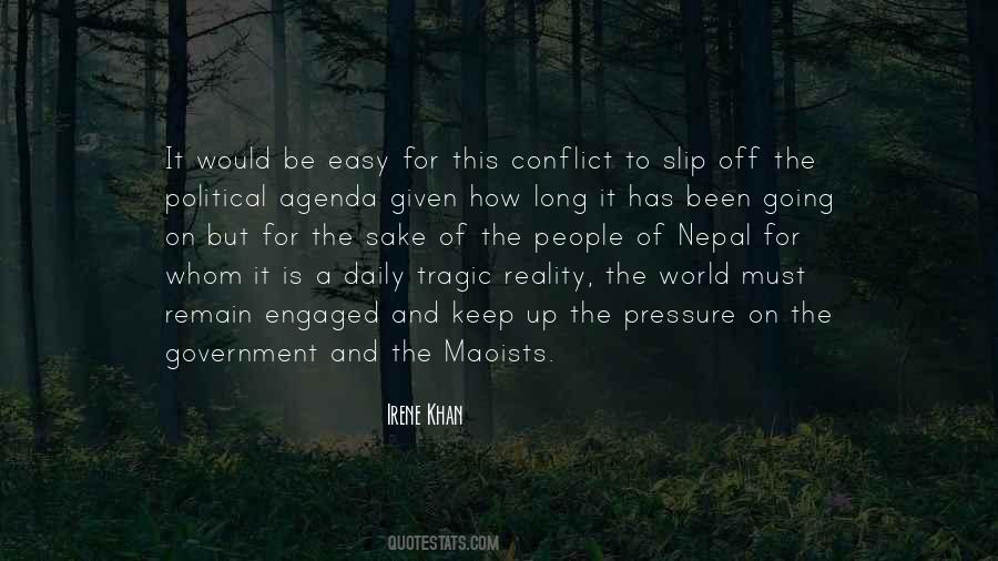 Quotes About Political Conflict #460312
