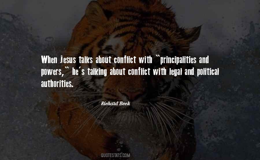 Quotes About Political Conflict #663550