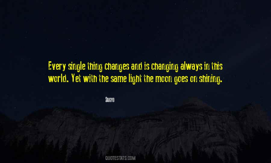 The World Is Always Changing Quotes #330132