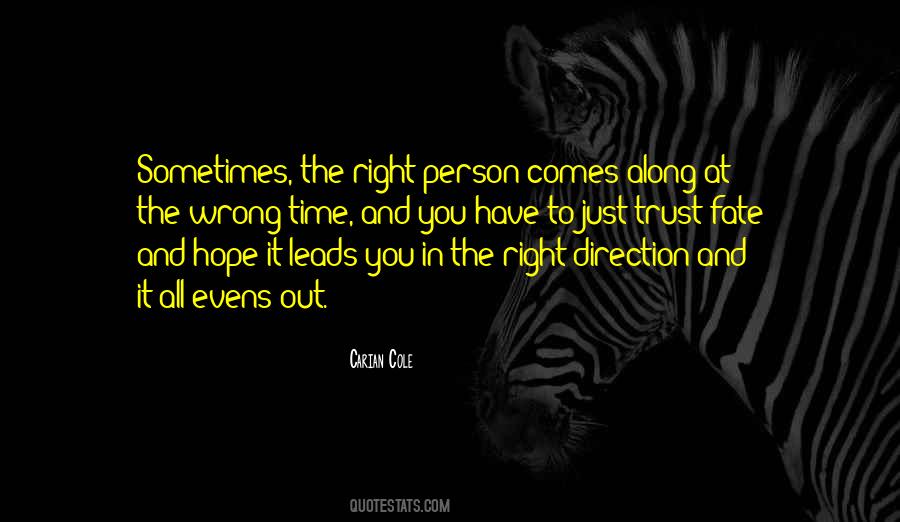 Time And Fate Quotes #1440892