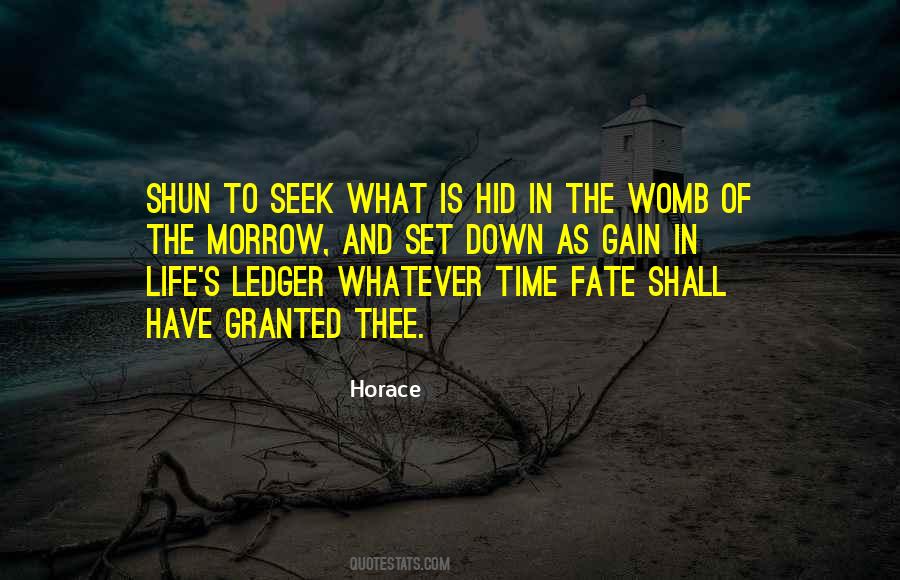 Time And Fate Quotes #1592850
