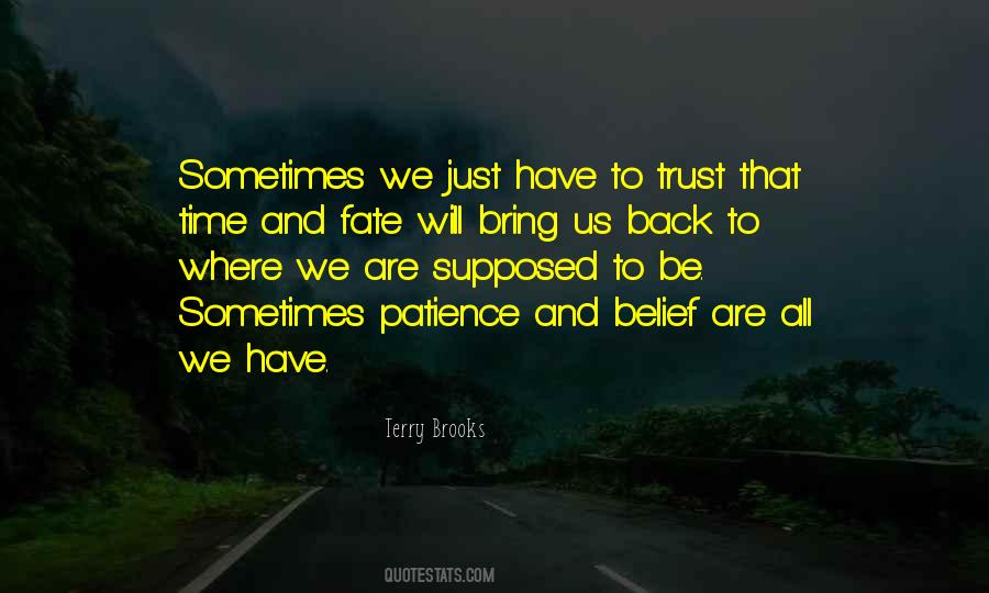 Time And Fate Quotes #25984