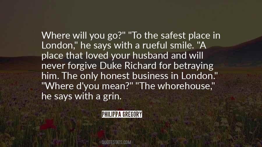 Husband Smile Quotes #1006990