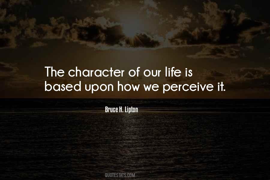 Character Based Quotes #609117