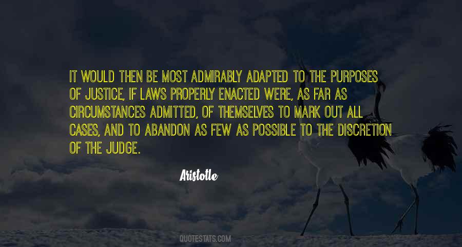 Judge Law Quotes #489650