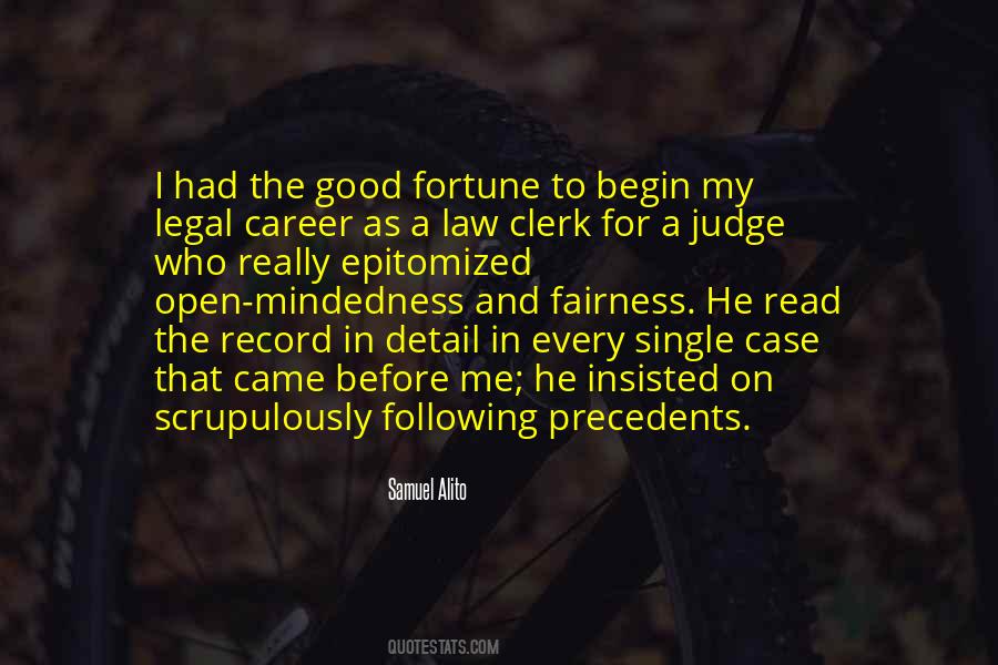 Judge Law Quotes #927102