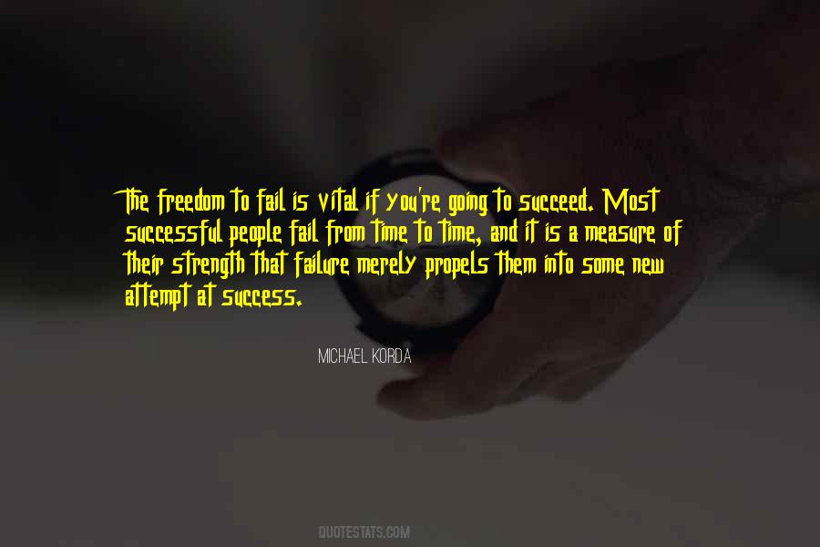 Failure Is Success Quotes #25625