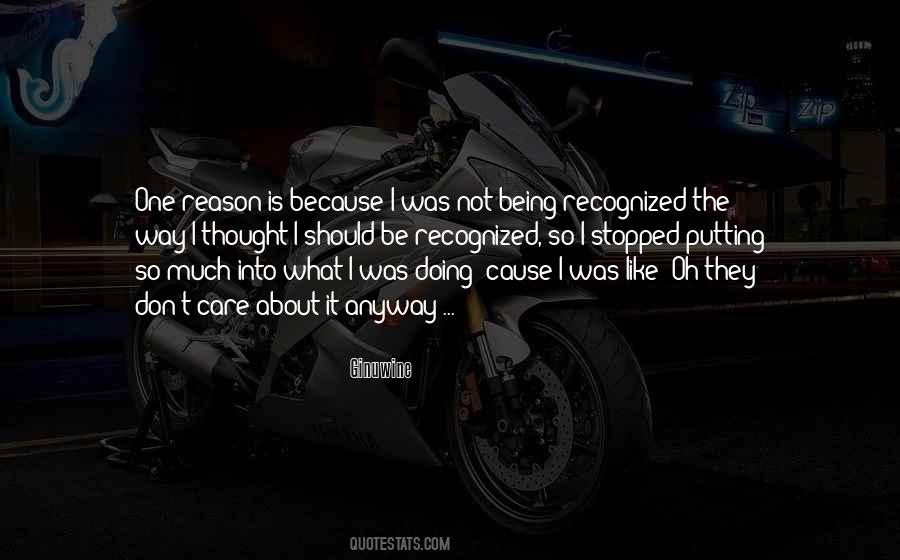 One Reason Quotes #987463