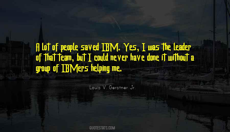 Helping The Team Quotes #612390