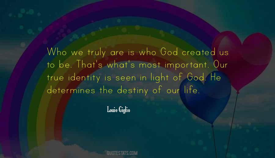 Quotes About Identity In God #1275856