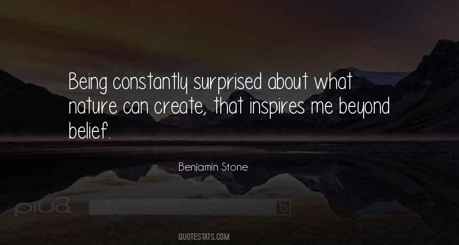 Nature Inspires Me Quotes #1510724