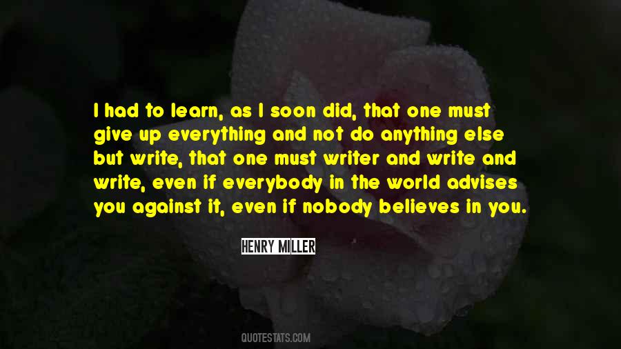 Learn To Write Quotes #257545