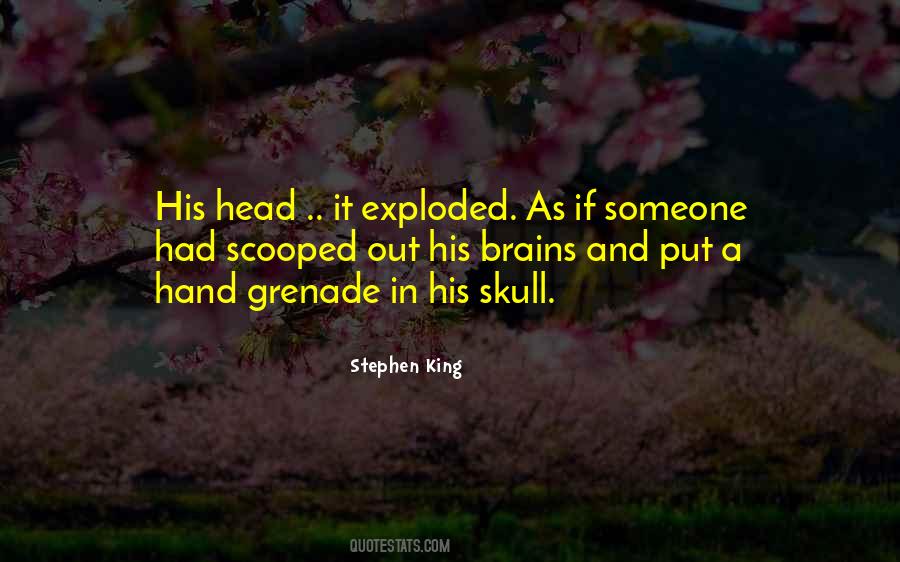 Skull Head Quotes #501530