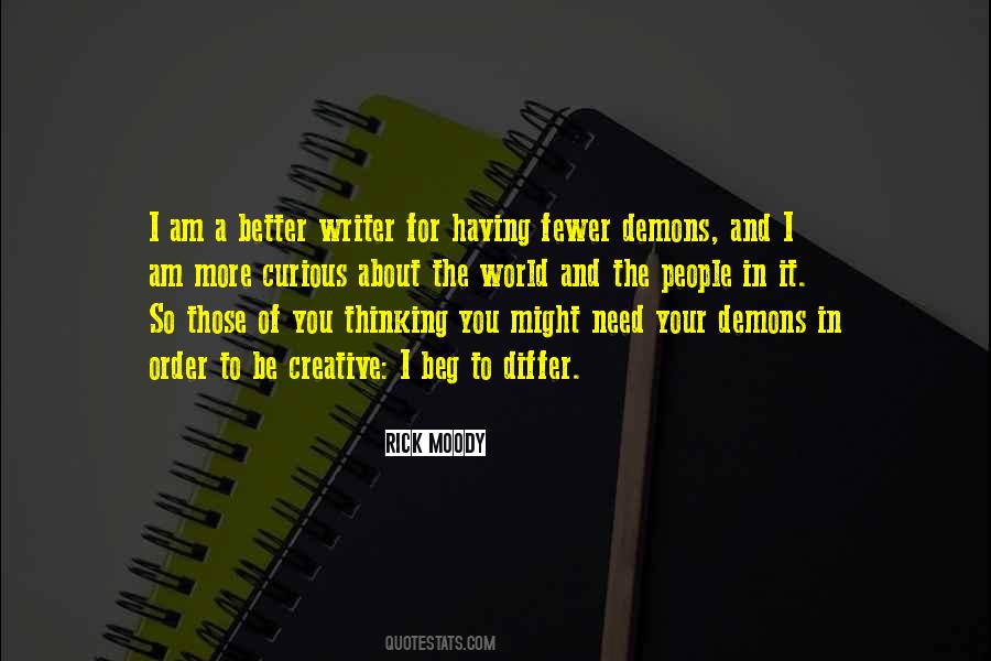 I Am A Writer Quotes #148941