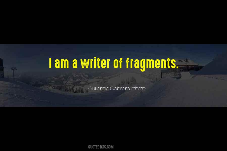 I Am A Writer Quotes #814651