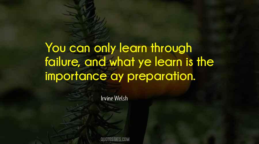 Importance Of Failure Quotes #1539372