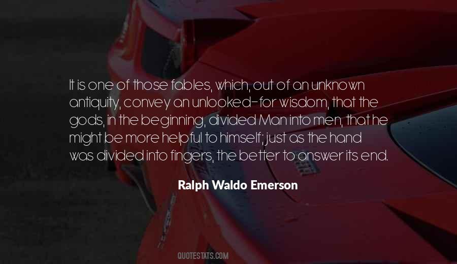Beginning Of An End Quotes #929351