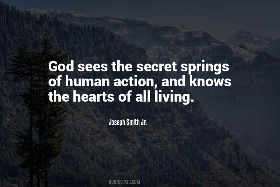 God Knows Our Hearts Quotes #1860944