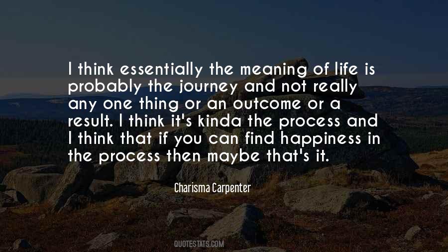 Quotes About The Life Journey #126165