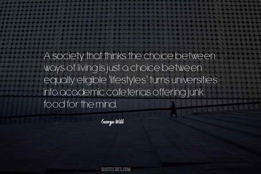 Food Choice Quotes #1395005