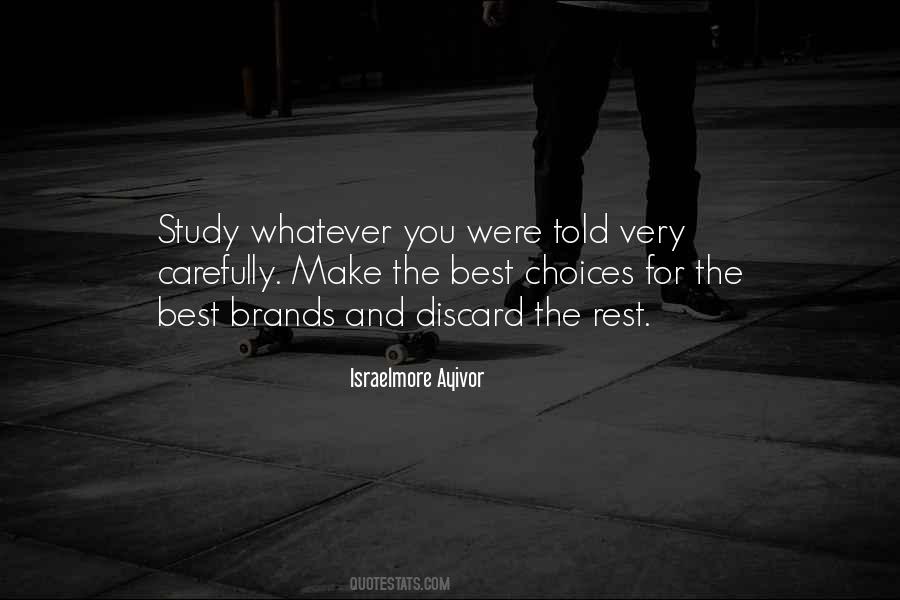 Food Choice Quotes #1690247
