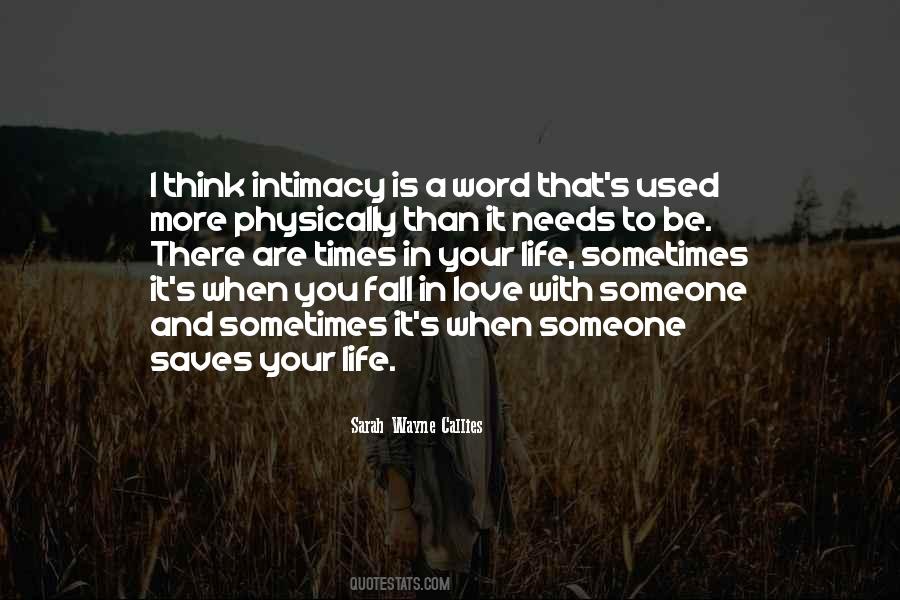 Fall More And More In Love Quotes #1847625