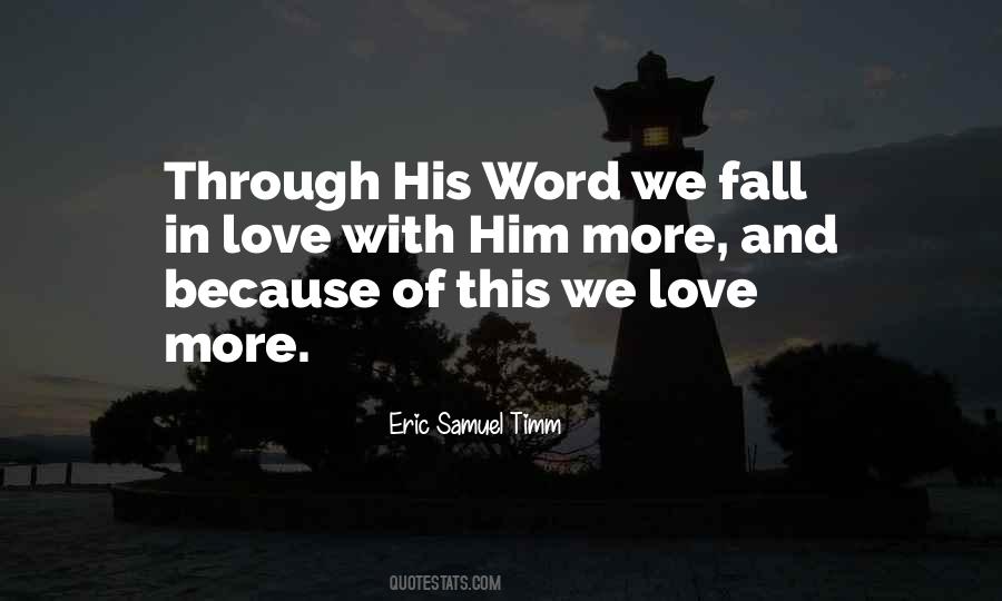 Fall More And More In Love Quotes #361137