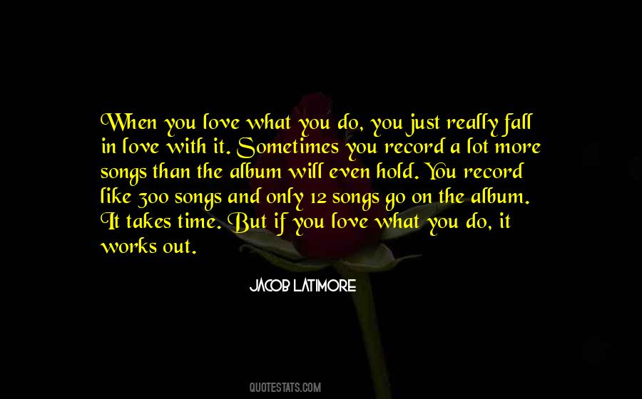 Fall More And More In Love Quotes #583410