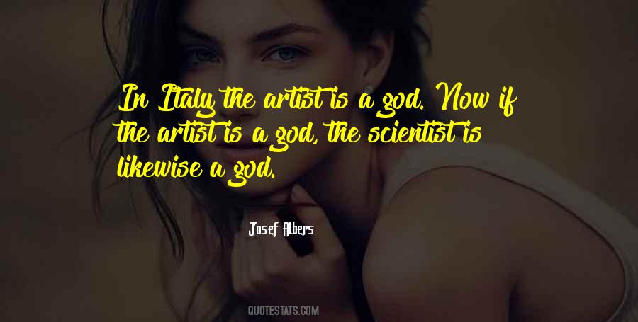 Artist God Quotes #1140679