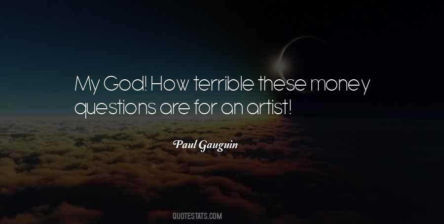 Artist God Quotes #304168