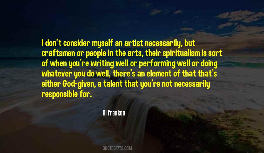 Artist God Quotes #366831