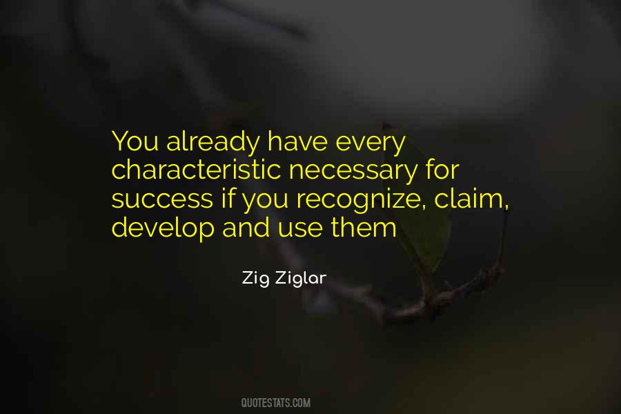 Claim Your Success Quotes #1179537