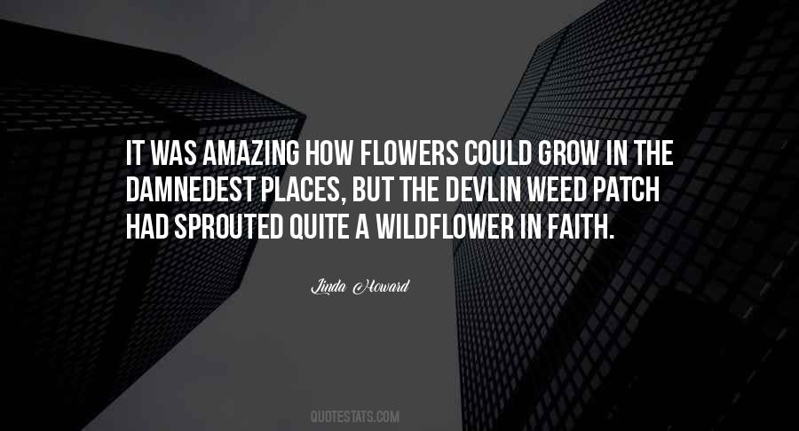 Quotes About A Wildflower #1064673