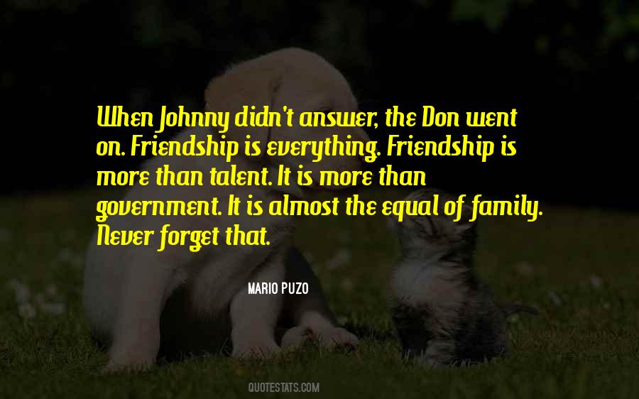 Equal Friendship Quotes #189937