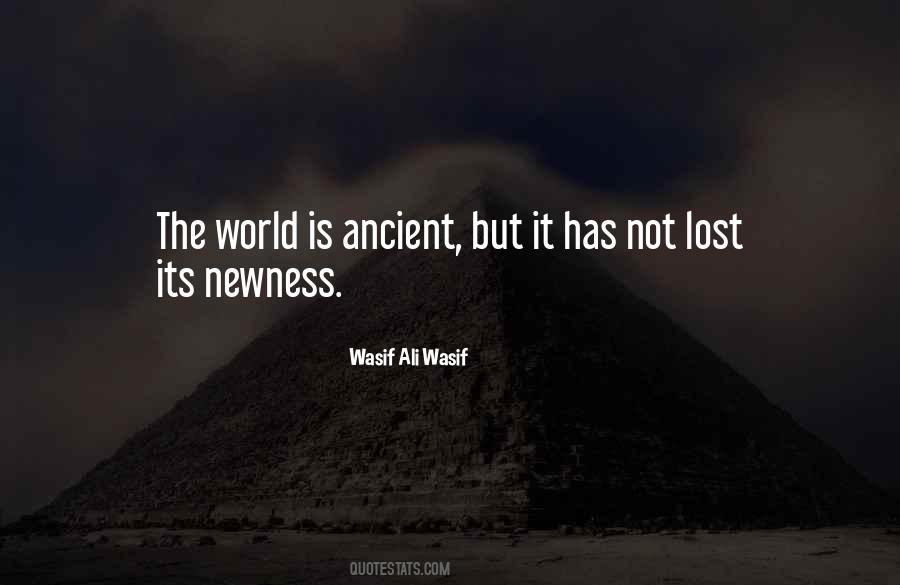 Quotes About The Ancient World #1262277