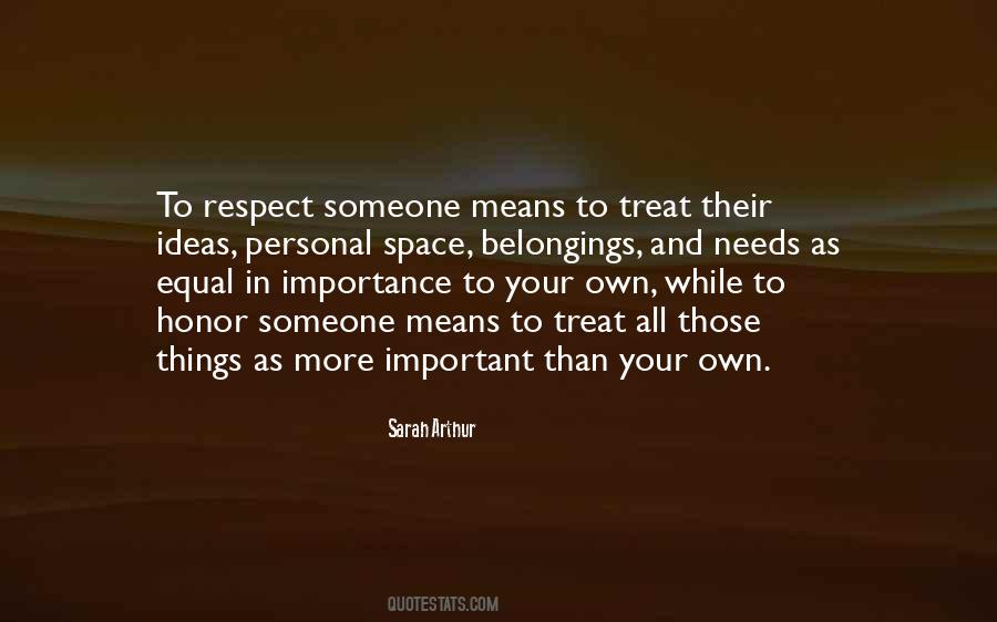 Equal Respect Quotes #1126740