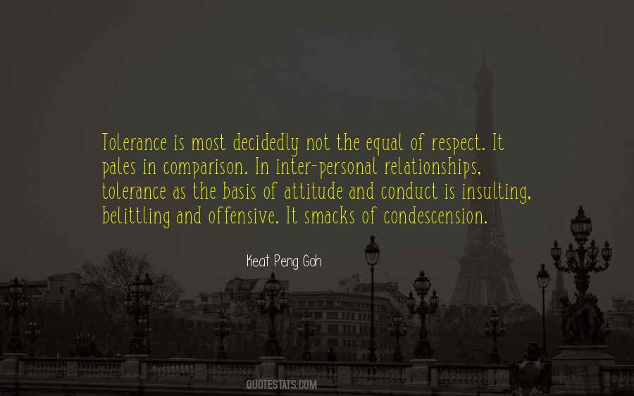 Equal Respect Quotes #1528233