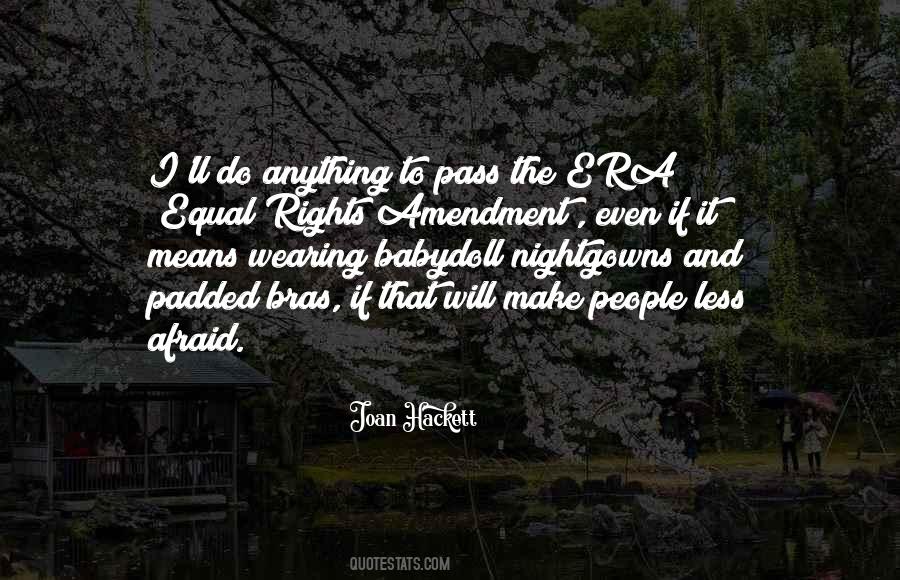 Equal Rights Amendment Quotes #119151