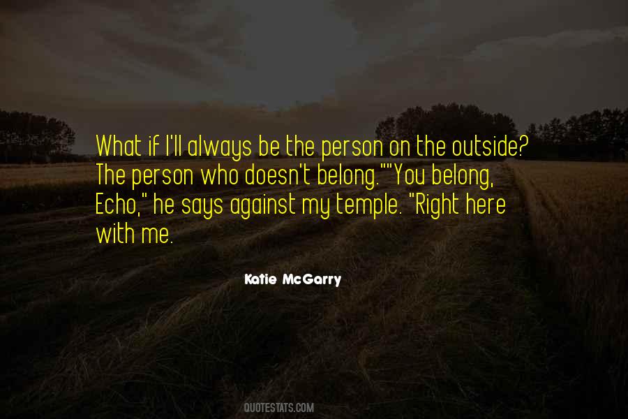 I Belong With You Quotes #1702085