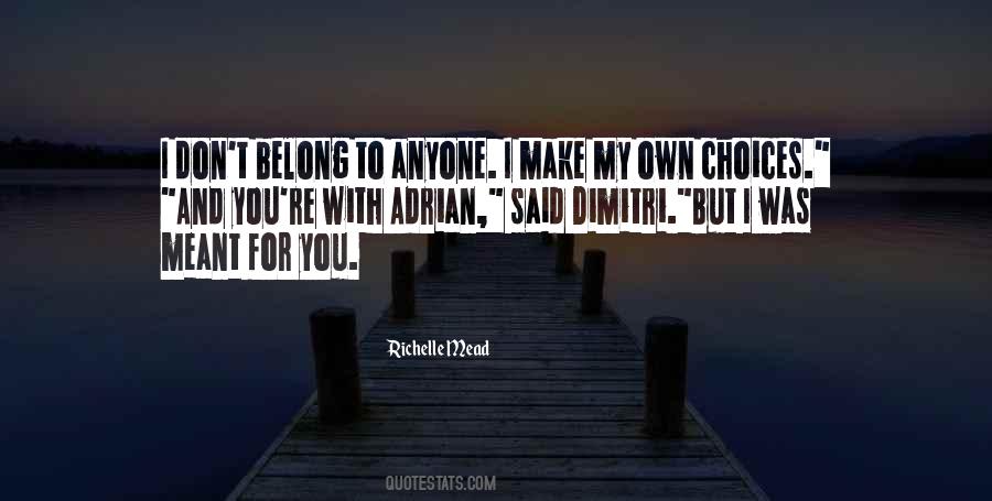 I Belong With You Quotes #1838814