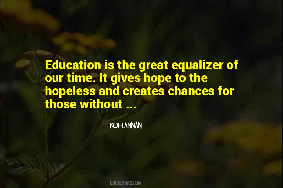 Equalizer Best Quotes #664805