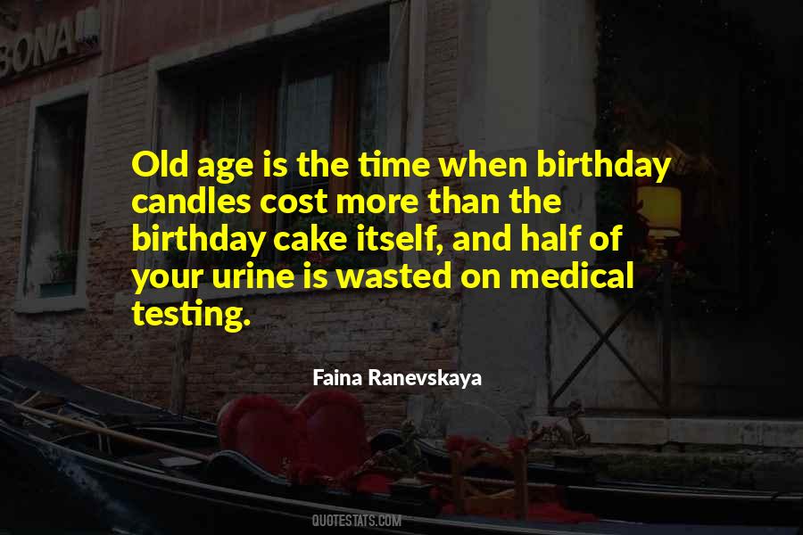 Birthday Age Quotes #1274042