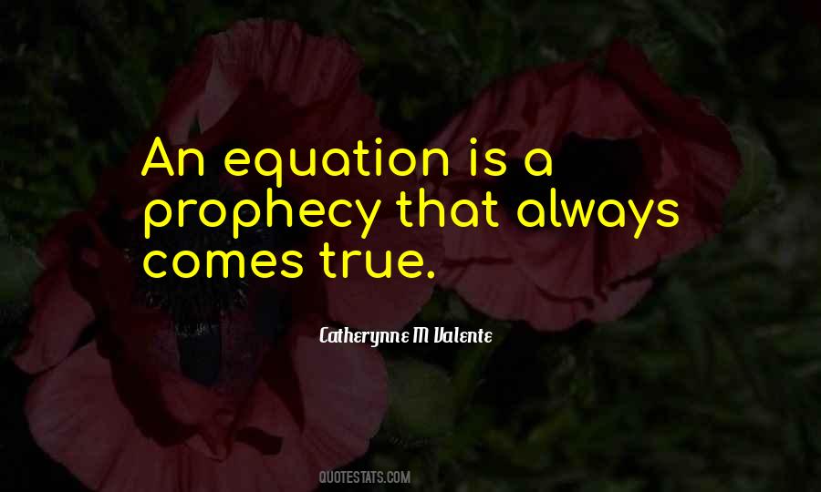 Equation Quotes #986343