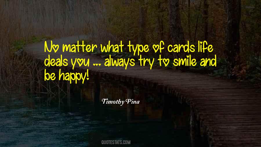 Happy Life Smile Quotes #1428525